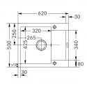 Мойка FRANKE 114.0198.368 mrg 611с сахара, оборачиваемая