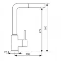 Смеситель KUPPERSBERG geo kg2385cr sand beige