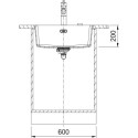 Кухонная мойка FRANKE MRG 210-110-52 черный матовый (135.0665.785)