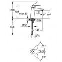 Смеситель GROHE Eurodisc Cosmopolitan 23449002