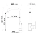 Смеситель WASSERKRAFT Alz 28807 хром