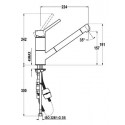 Смеситель TEKA AUK 978 топаз бежевый (art.509780206)