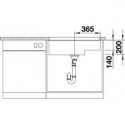 Кухонная мойка BLANCO SUBLINE 700-U Level SILGRANIT 523546 мускат