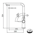 Смеситель FRANKE 115.0370.689 FRANKE Neptune Clear Water с фильтрацией, хром