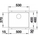 Кухонная мойка BLANCO ETAGON 500-U SILGRANIT PuraDur жемчужный гранит 522230