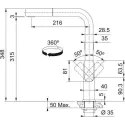 Смеситель FRANKE Mythos Nozzle (115.0550.442)