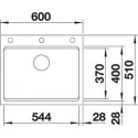 Кухонная мойка BLANCO ETAGON 6 белый гранит 524543