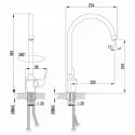 Смеситель LEMARK Plus Advance LM1205C хром