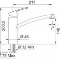 Смеситель FRANKE 115.0391.460 FRANKE SMART хром