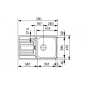 Кухонная мойка FRANKE EFL 614-78