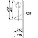 Кухонная мойка FRANKE kbx 110-20 (112.0043.874) с вентилем