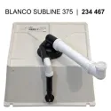 Мойка BLANCO Subline 375-U Ceramic PuraPlus глянцевый белый (523726)