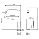 Смеситель WASSERKRAFT Elbe A7407