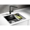 Кухонная мойка Blanco SUBLINE 500-IF антрацит с отв.арм. InFino (арт.524107)