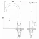 Смеситель LEMARK Aura LM0605C хром