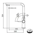 Смеситель для мойки FRANKE Neptune Clear Water Белый (115.0370.703)