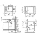 Мойка TEKA classic 1b 1/2d микротекстура (pa133m3004)