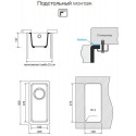 Кухонная мойка OMOIKIRI Kata 20-U-BL (4993375)