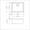 Кухонная мойка OMOIKIRI bosen 54-u-dc (4993232)