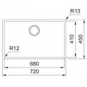 Кухонная мойка FRANKE BXX 210-68 стоп-вентиль 127.0677.199