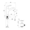 Смеситель LEMARK Nubira LM6206ORB