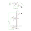 Смеситель FIORE Xenon 44WH5170 белый