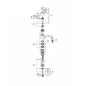 Смеситель GROHE eurosmart cosmopolitan хром 32842000