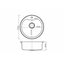 Кухонная мойка OMOIKIRI saroma osa-51-1-in (4993007)