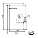 Смеситель FRANKE 115.0370.694 FRANKE Neptune Clear Water с фильтрацией, оникс