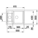 Кухонная мойка BLANCO metra 6 (516157)