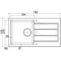 Кухонная мойка FRANKE SID 611-78/35 белый (114.0489.211)