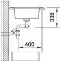 Кухонная мойка BLANCO LEXA 8 SILGRANIT PuraDur белый гранит 524964