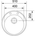 Кухонная мойка FRANKE rog 610 оникс (114.0263.253)