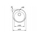 Кухонная мойка TEKA Centroval 510 MATT (40127167)