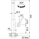 Смеситель FRANKE Mythos Nozzle (115.0547.853)