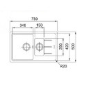 Кухонная мойка FRANKE bfg 651-78 миндаль (114.0313.263)
