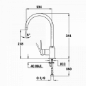 Смеситель TEKA IN 995 Chrome (art.53991512)