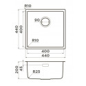 Кухонная мойка OMOIKIRI Tadzava 44-U/I-LG Ultra (4993264)