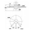 Смеситель KAISER Merkur 26017-1Br