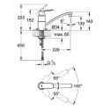 Смеситель GROHE eurosmart cosmopolitan хром 32842000