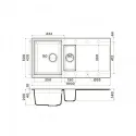 Кухонная мойка OMOIKIRI Sakaime 100-2-CH (4993897)