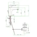 Смеситель FIORE Kyma Sky 78CR6520