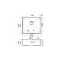 Кухонная мойка OMOIKIRI Kasen 53-INT-GM (4993496)