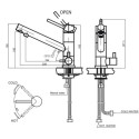 Смеситель для мойки OMOIKIRI tonami-dc 4994049