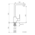 Смеситель для мойки ZIGMUND & SHTAIN zs 0600(речной песок)