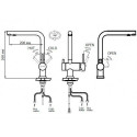 Смеситель OMOIKIRI nagano-pvd-gm ona-pvd-gm-35 (4994179)