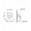 Смеситель GROHE Euroeco 19378000