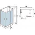 Душевая кабина WELTWASSER WW500 Laine 1201