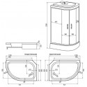 Душевая кабина ERLIT ER351226R-C3-RUS