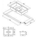 Кухонная мойка SMEG lqr862-2